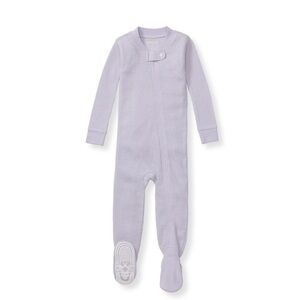 Burt’s Bees Honey-soft Waffle Thermal Pajamas Size 0-3